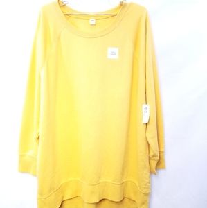 Womens old navy yellow sweater